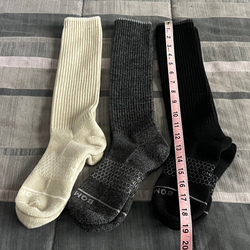 Bombas Merino Wool Blend Knee Highs NWOT Med